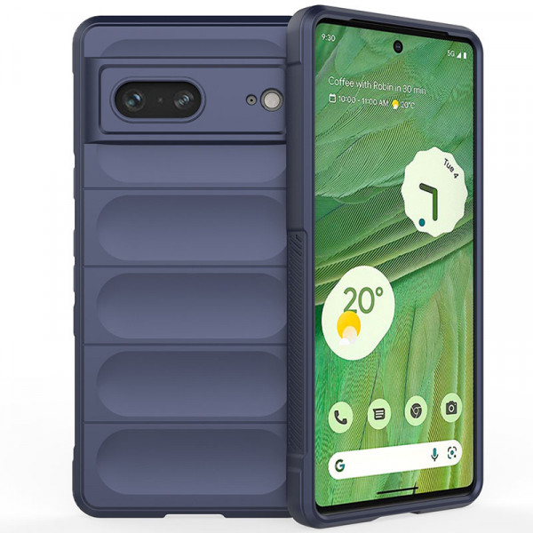 

Противоударный чехол Epik Flex Silicone для Google Pixel 7 с микрофиброй, Синий