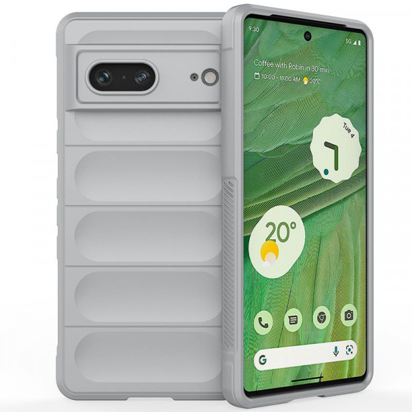 

Противоударный чехол Epik Flex Silicone для Google Pixel 7 с микрофиброй, Серый