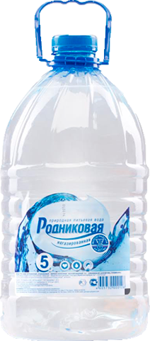 

Вода питьевая Родниковая негазированная 5 л