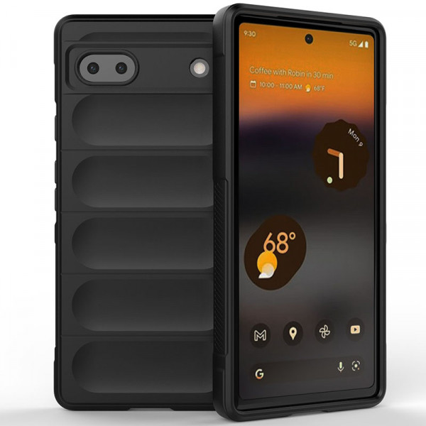 

Противоударный чехол Epik Flex Silicone для Google Pixel 6a с микрофиброй, Черный