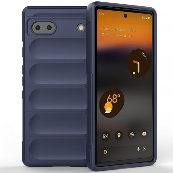 

Противоударный чехол Epik Flex Silicone для Google Pixel 6a с микрофиброй, Синий