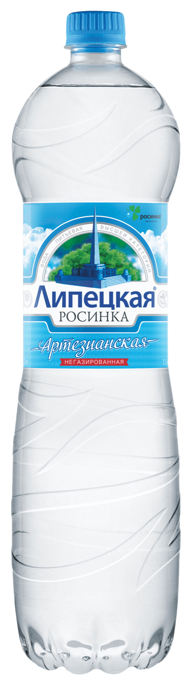 Вода питьевая Липецкая Росинка Лайт негазированная 0,5 л