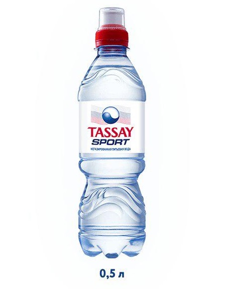 Вода питьевая Tassay Sport негазированная 500 мл
