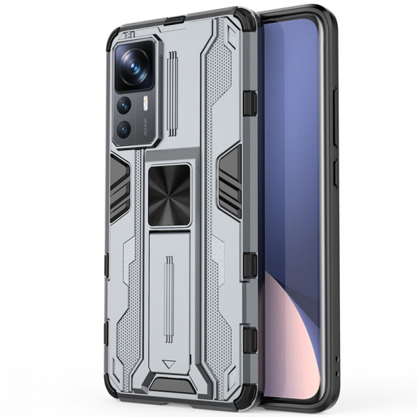 

Противоударный чехол Epik Galvatron для Xiaomi Mi 12T Pro, Серый