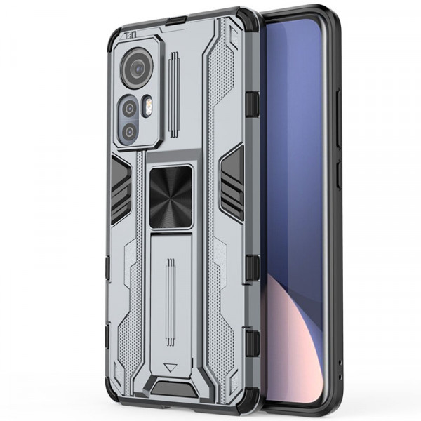 

Противоударный чехол Epik Galvatron для Xiaomi Mi 12T/Redmi K50 Ultra, Серый