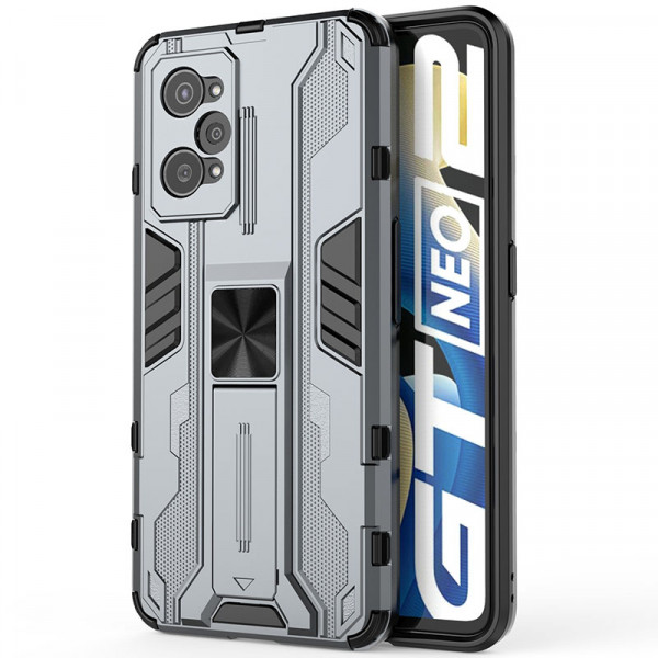 

Противоударный чехол Epik Galvatron для Realme GT Neo 2/3T/GT2/Q5 Pro 5G, Серый