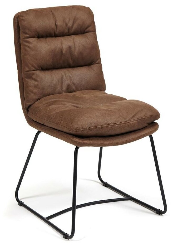 фото Стул tetchair mason 8255, металл-ткань, brown-black