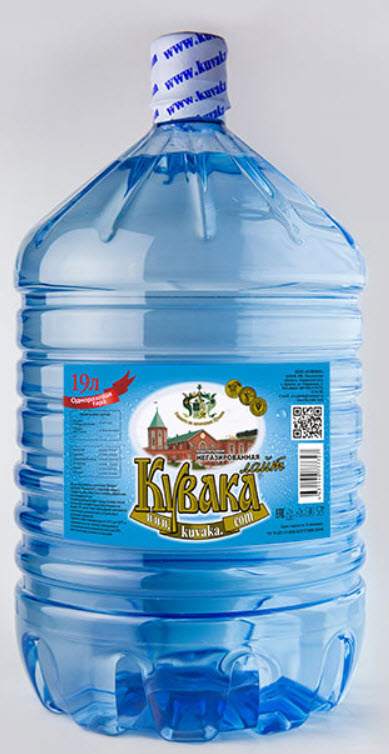 

Вода минеральная Кувака Лайт природная столовая негазированная 19 л