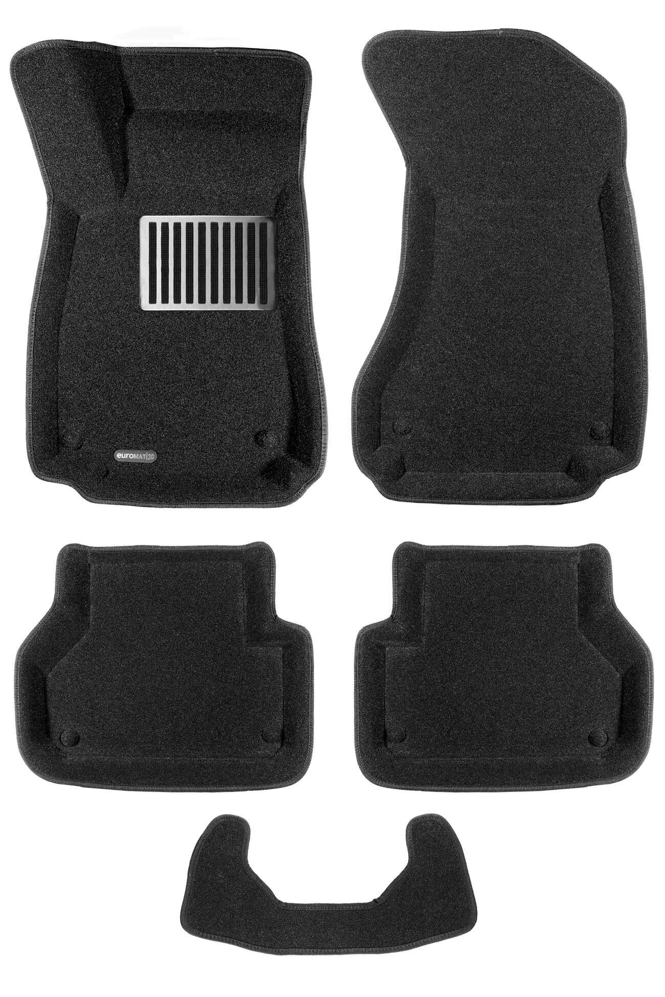 фото Euromat коврики салона текстильные 3d audi a4/a5 sportbackluxem3d-001102