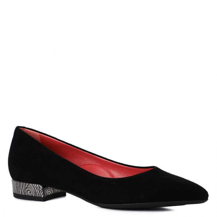 

Туфли женские Pas De Rouge 1808_1892361 черные 41 EU, 1808_1892361