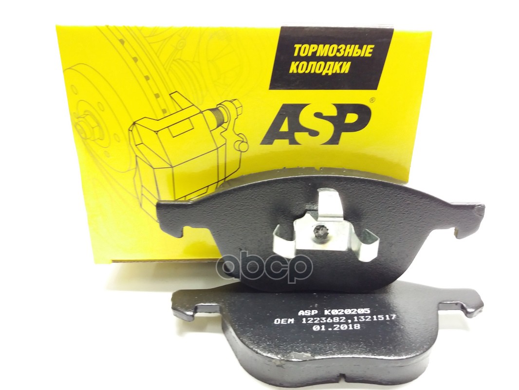 

Тормозные колодки ASP передние для Ford Focus k020205