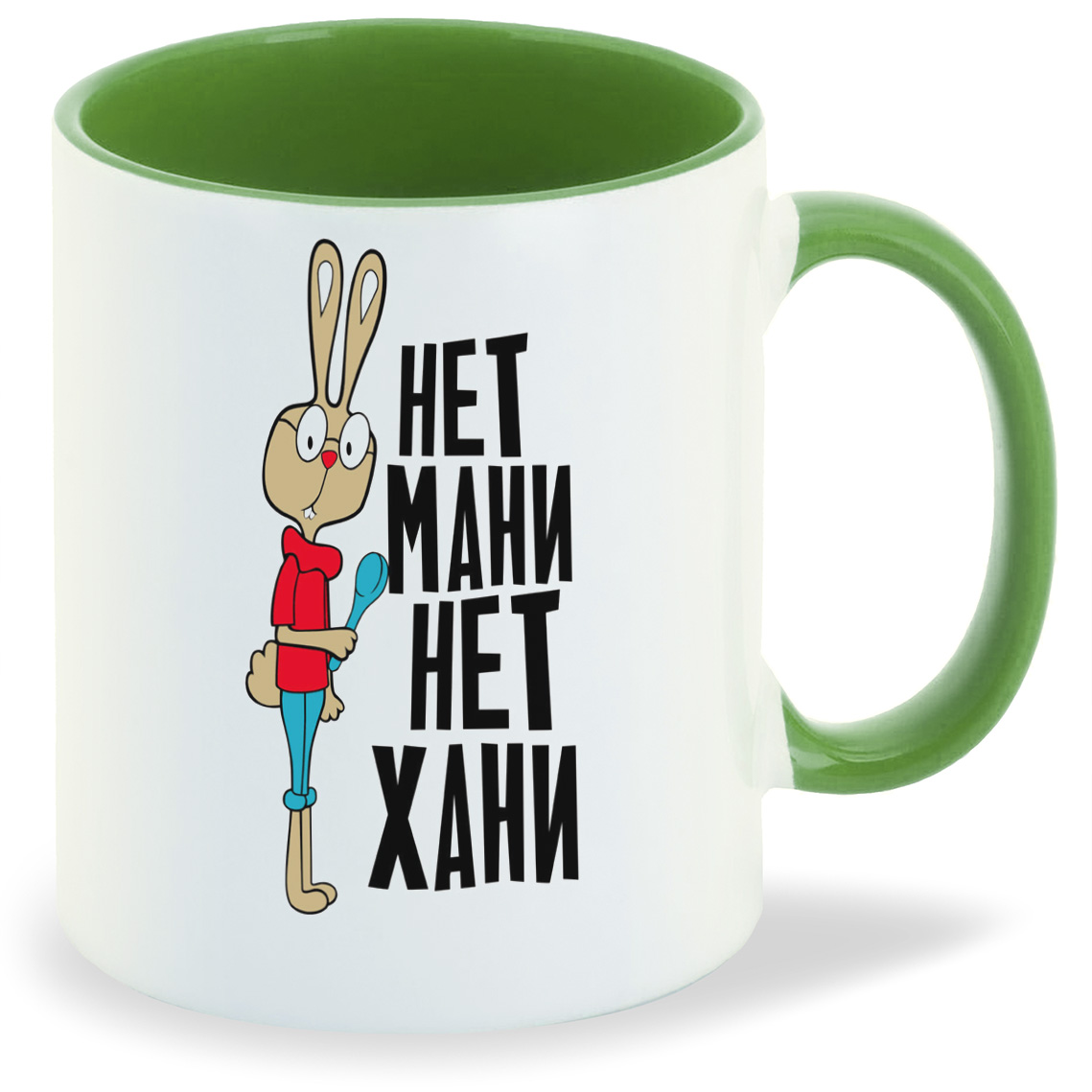 

Кружка CoolPodarok Нет мани нет хани (кролик), Нет мани нет хани (кролик)