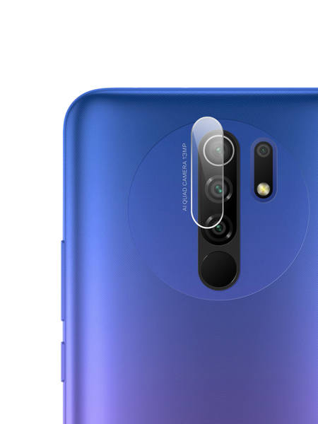 

Гибридное защитное стекло Brozo на камеру Xiaomi Redmi 9, Xiaomi Redmi 9