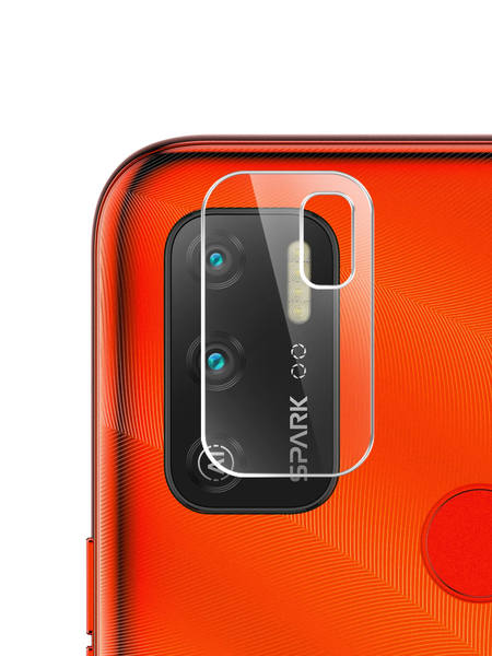

Гибридное защитное стекло Brozo на камеру Tecno Spark 5 Air, Tecno Spark 5 Air