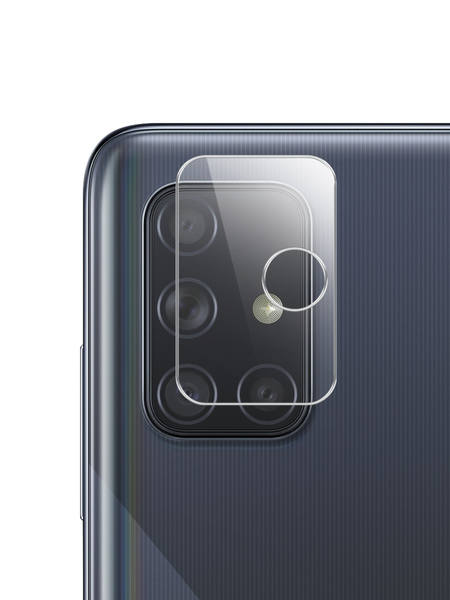 

Гибридное защитное стекло Brozo на камеру Samsung Galaxy A71, Samsung Galaxy A71