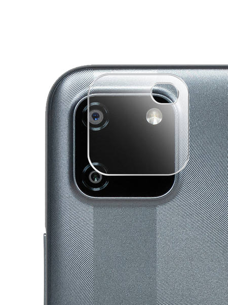 

Гибридное защитное стекло Brozo на камеру Realme C11, Realme C11