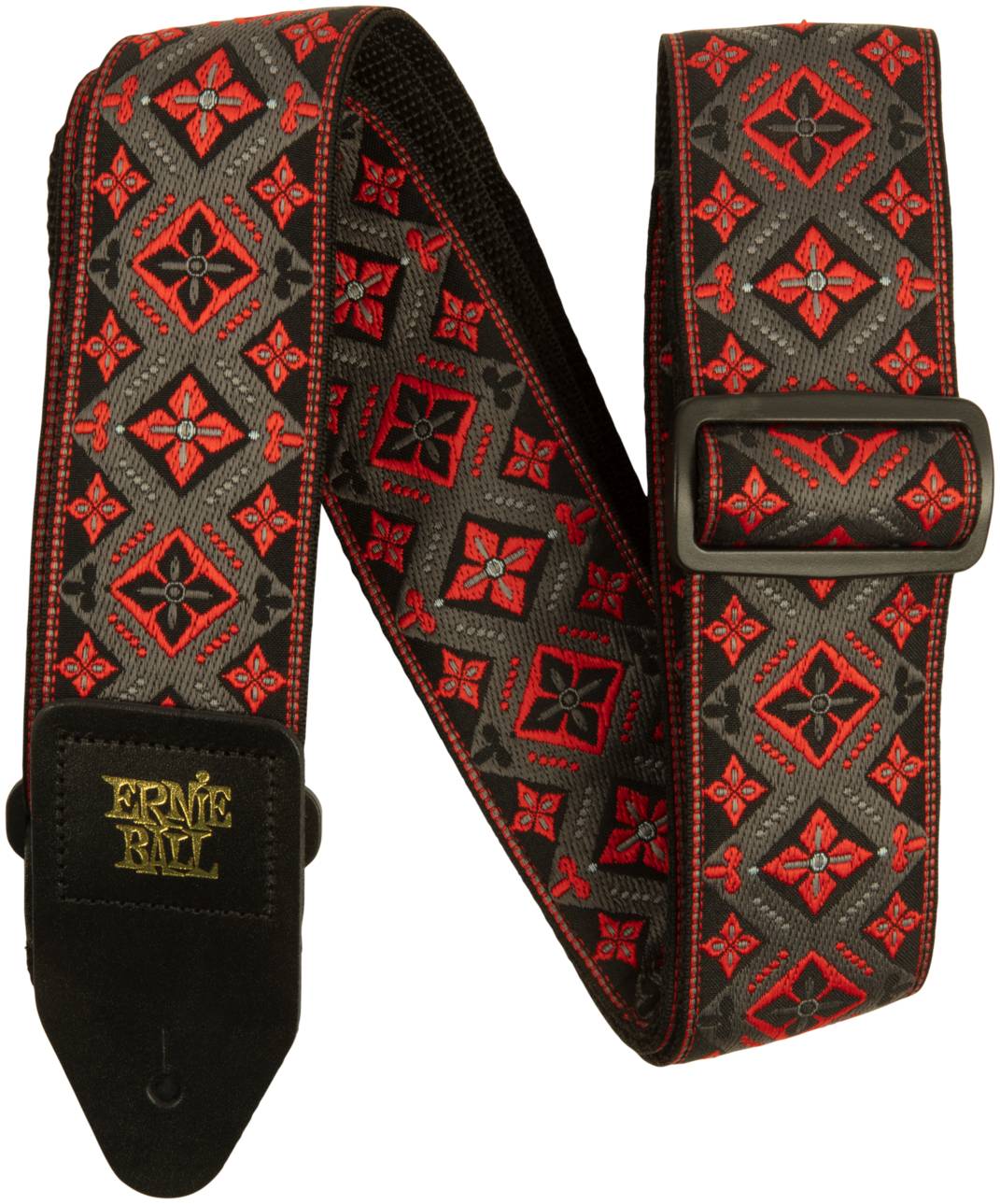 

ERNIE BALL 5346 Jacquard Red King - Ремень для гитары