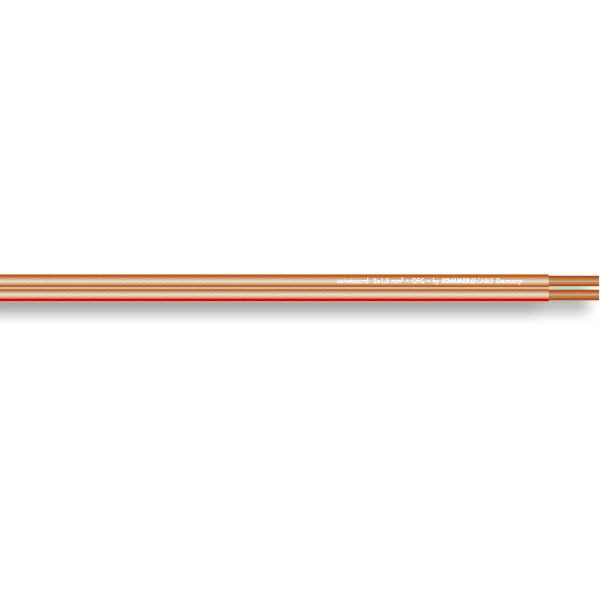 фото Кабель акустический с катушки двухжильный sommer cable 400-0150 speaker cable sc-twincord