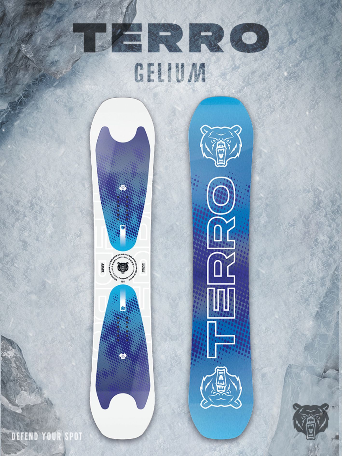 

Сноуборд TERRO - GELIUM 24/25 163W, Белый;фиолетовый;голубой, GELIUM24/25