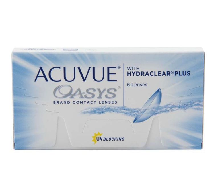 Oasys 6 линз + Biotrue, Acuvue Oasys (6 линз) + Biotrue 300 мл.(8.4, -6.50)  - купить со скидкой