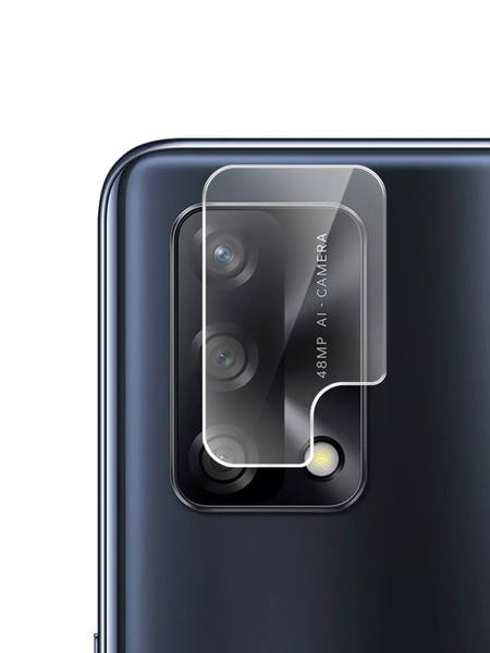 

Гибридное защитное стекло Brozo на камеру OPPO A74, OPPO A74