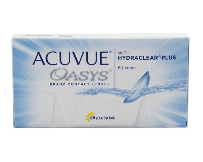 

Acuvue Oasys (6 линз) + Biotrue 300 мл.(8.4, -4.00), Oasys 6 линз + Biotrue
