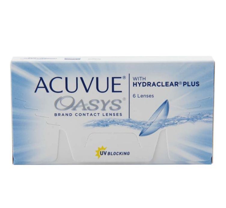 

Acuvue Oasys (6 линз) + Biotrue 300 мл.(8.4, -3.75), Oasys 6 линз + Biotrue