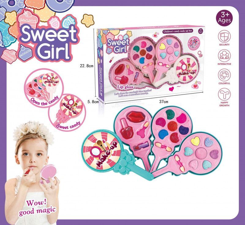 Детская декоративная косметика Panawealth для девочек в виде конфеты