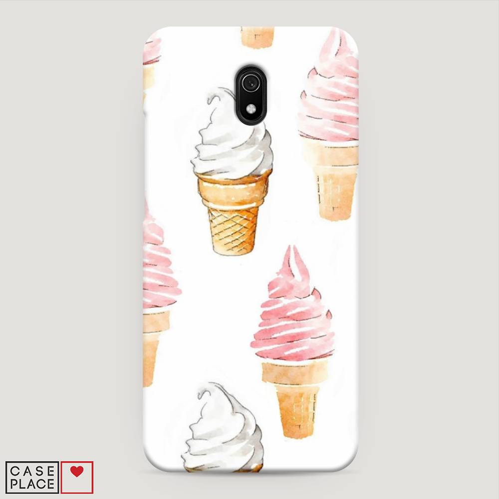 

Пластиковый чехол "Нарисованное мороженое" на Xiaomi Redmi 8A, 37220-7