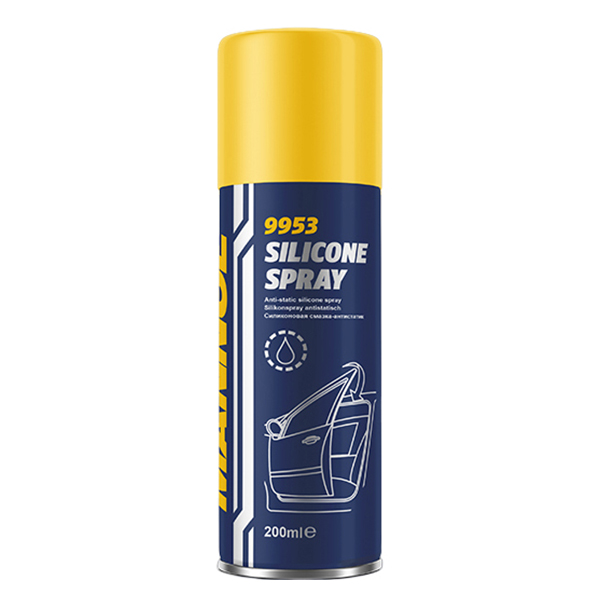 9963 Mannol Silicon Spray 450 Мл. Силиконовая Водоотталкивающая Смазка MANNOL арт. 2279