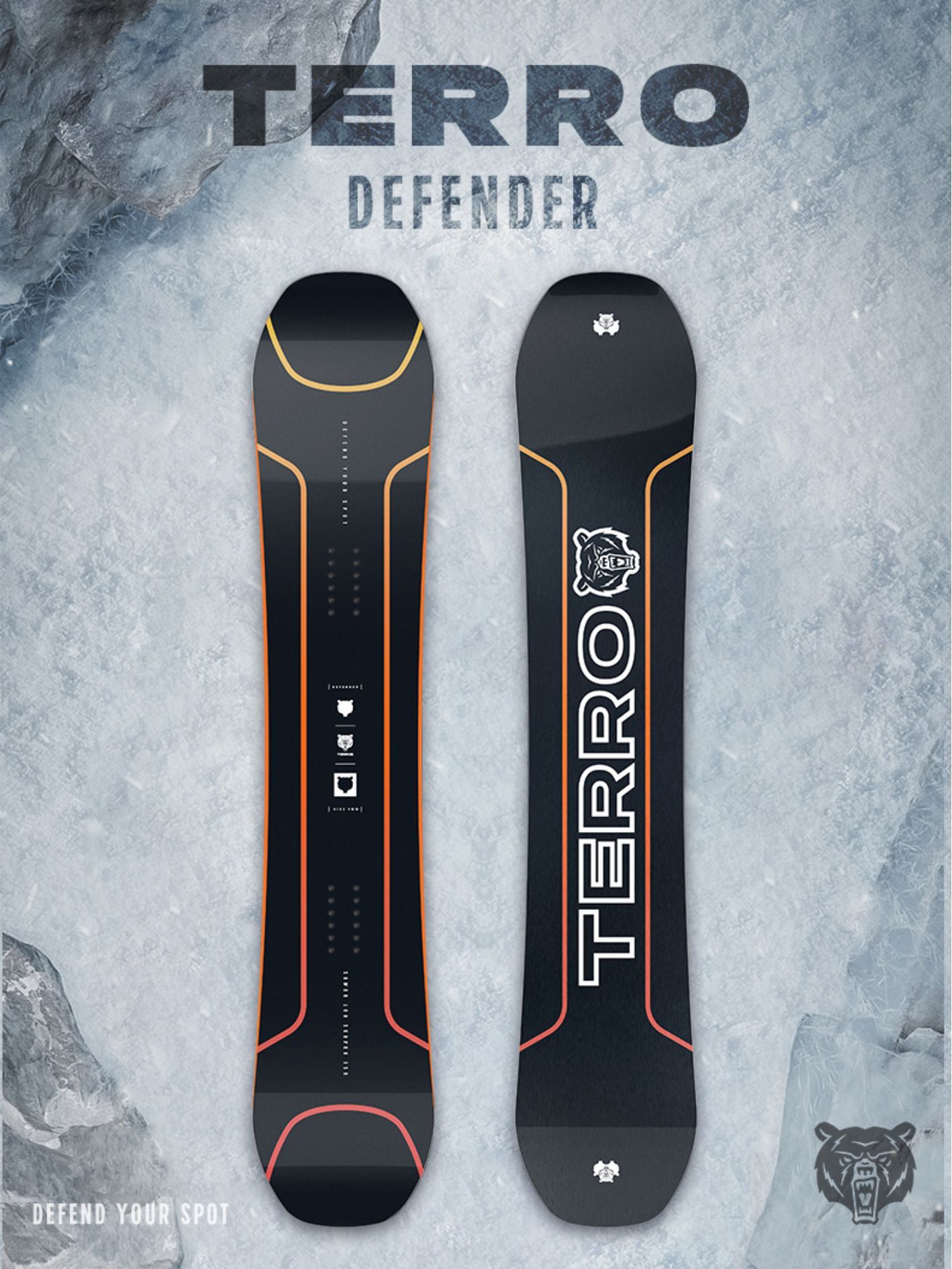 

Сноуборд TERRO - DEFENDER 24/25 163W, Черный;оранжевый, DEFENDER24/25