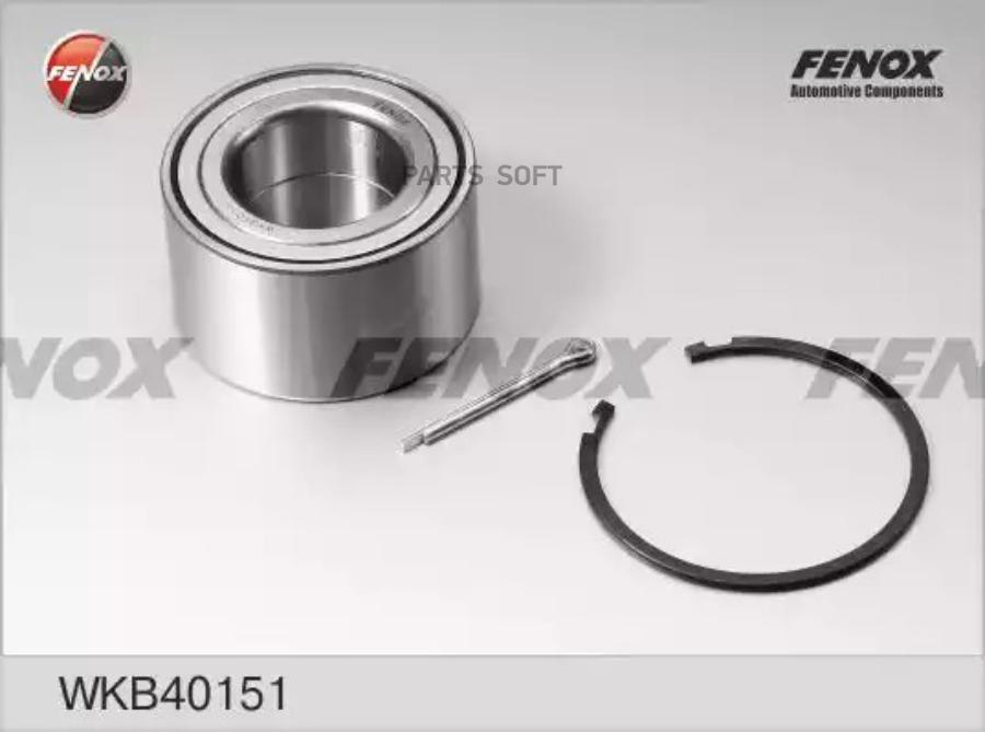 

FENOX WKB40151 Подшипник ступицы, КОМПЛЕКТ | зад прав/лев |