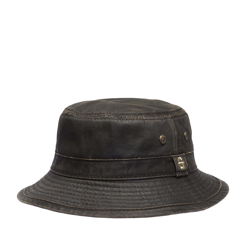 Панама унисекс Stetson 1891102 BUCKET COTTON коричневая, р.61