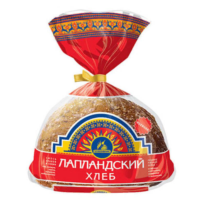 

Хлеб серый Каравай Лапландский ржано-пшеничный хлопья картофельные семечки 250 г, Лапландский ржано-пшеничный