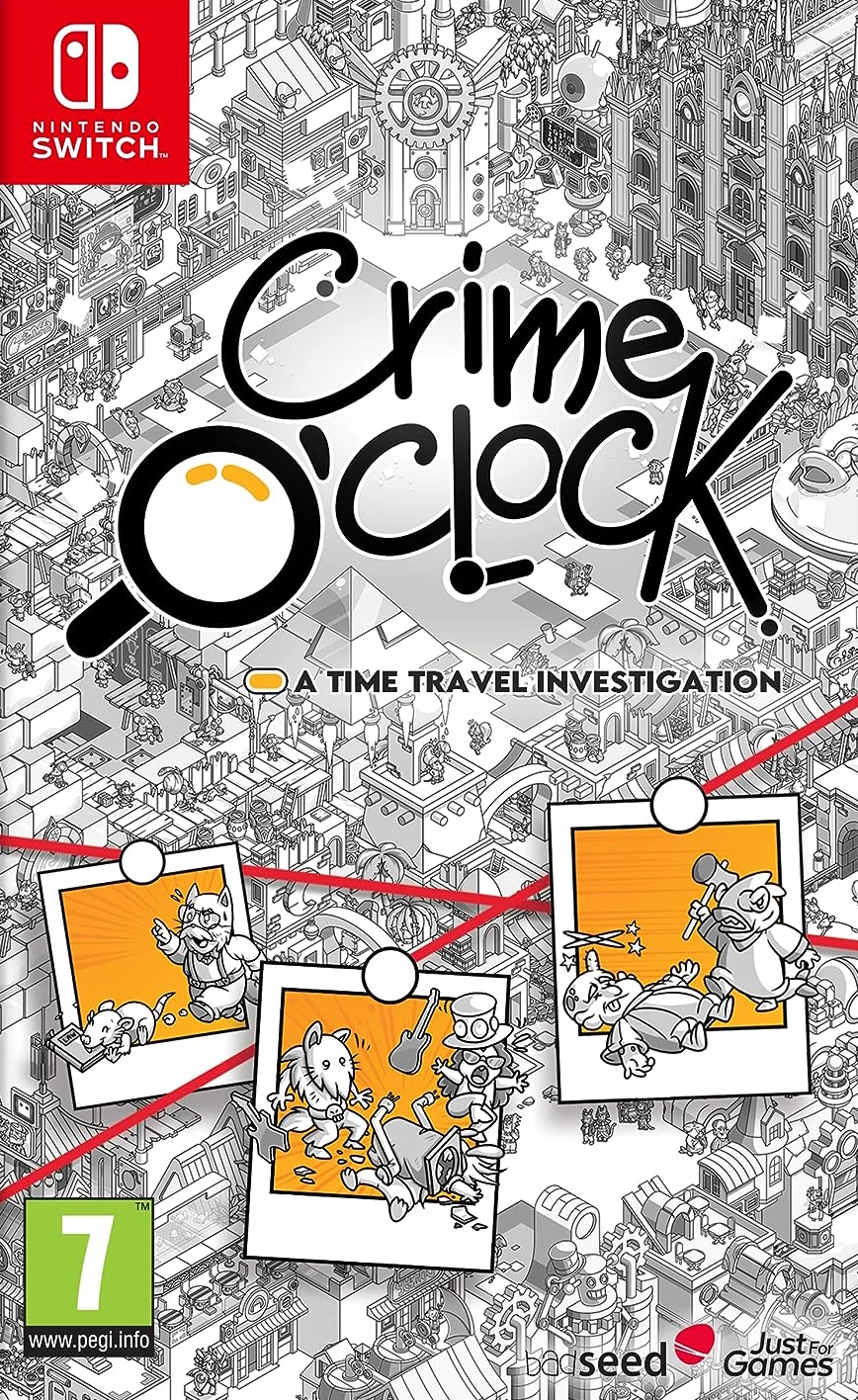 Игра Crime O'clock (Nintendo Switch, полностью на иностранном языке)