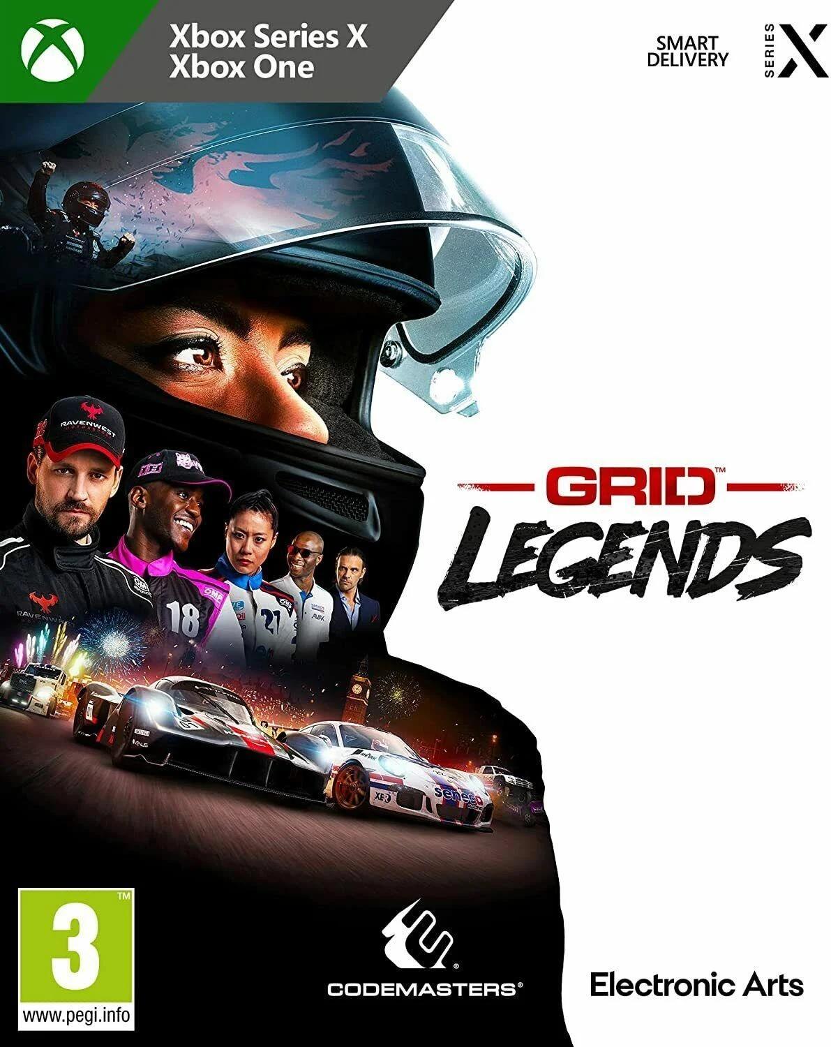 Игра GRID Legends (Xbox One, полностью на иностранном языке)