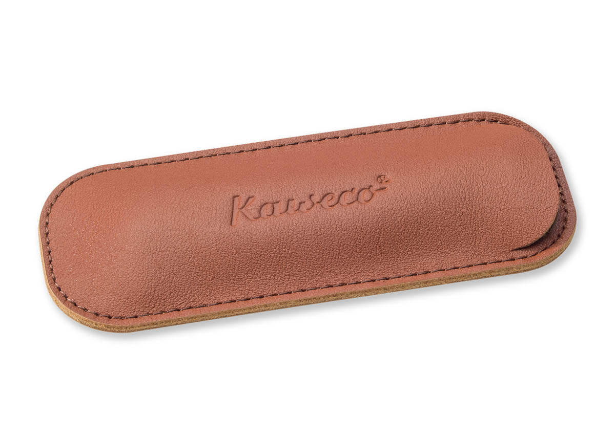 фото Чехол kaweco eco для 2 ручек sport кожаный коричневый