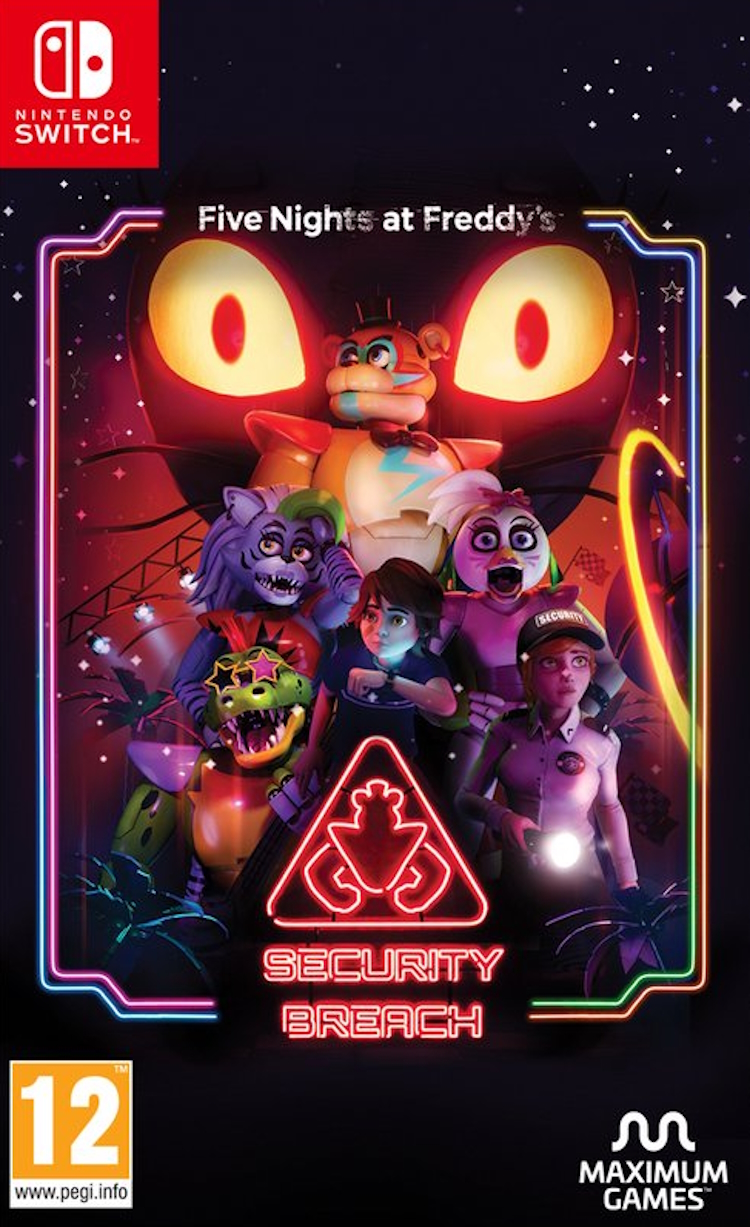 Игра Five Nights at Freddy's: Security Breach (Nintendo Switch, русские субтитры)