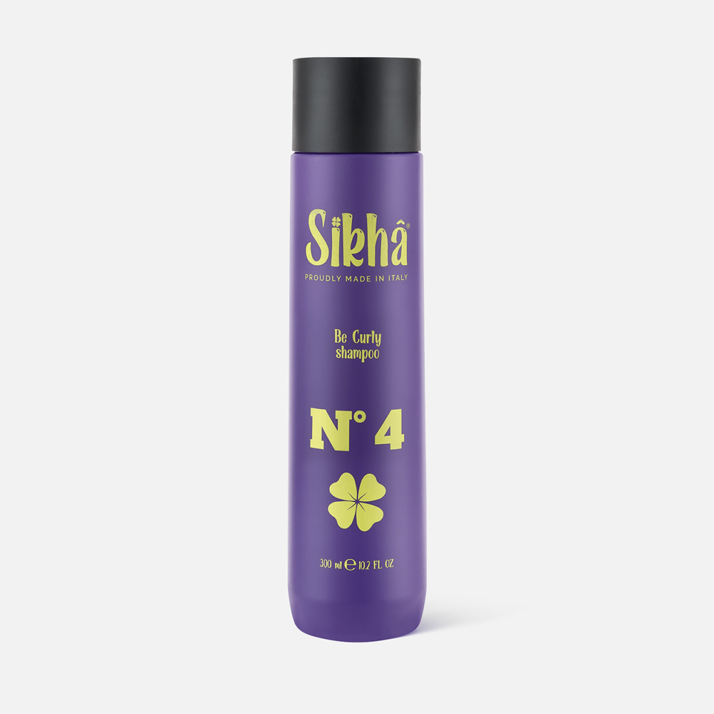 

Шампунь Sikha Be Curly №4 для кудрявых и вьющихся волос, 300 мл