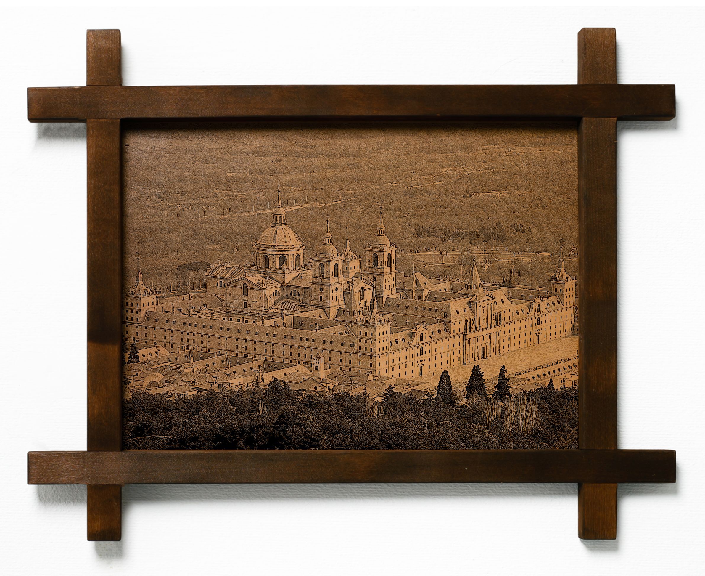 

Картина BoomGift Эскориал, Испания, гравировка на натуральной коже, 1136