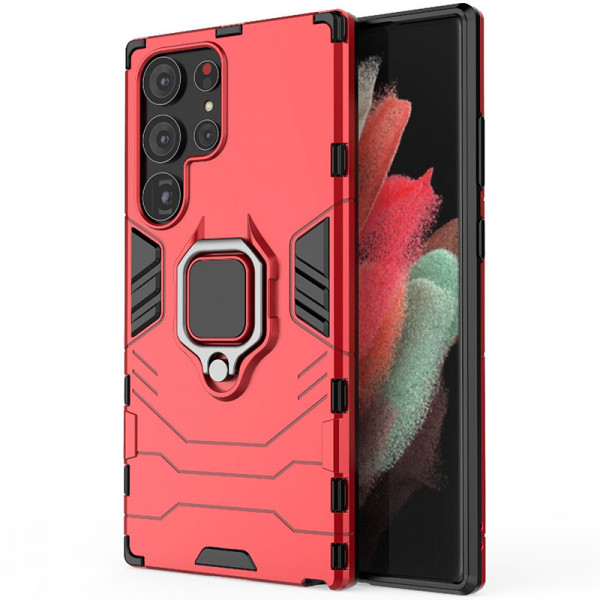 Противоударный чехол Epik Transformer Ring для Samsung Galaxy S23 Ultra