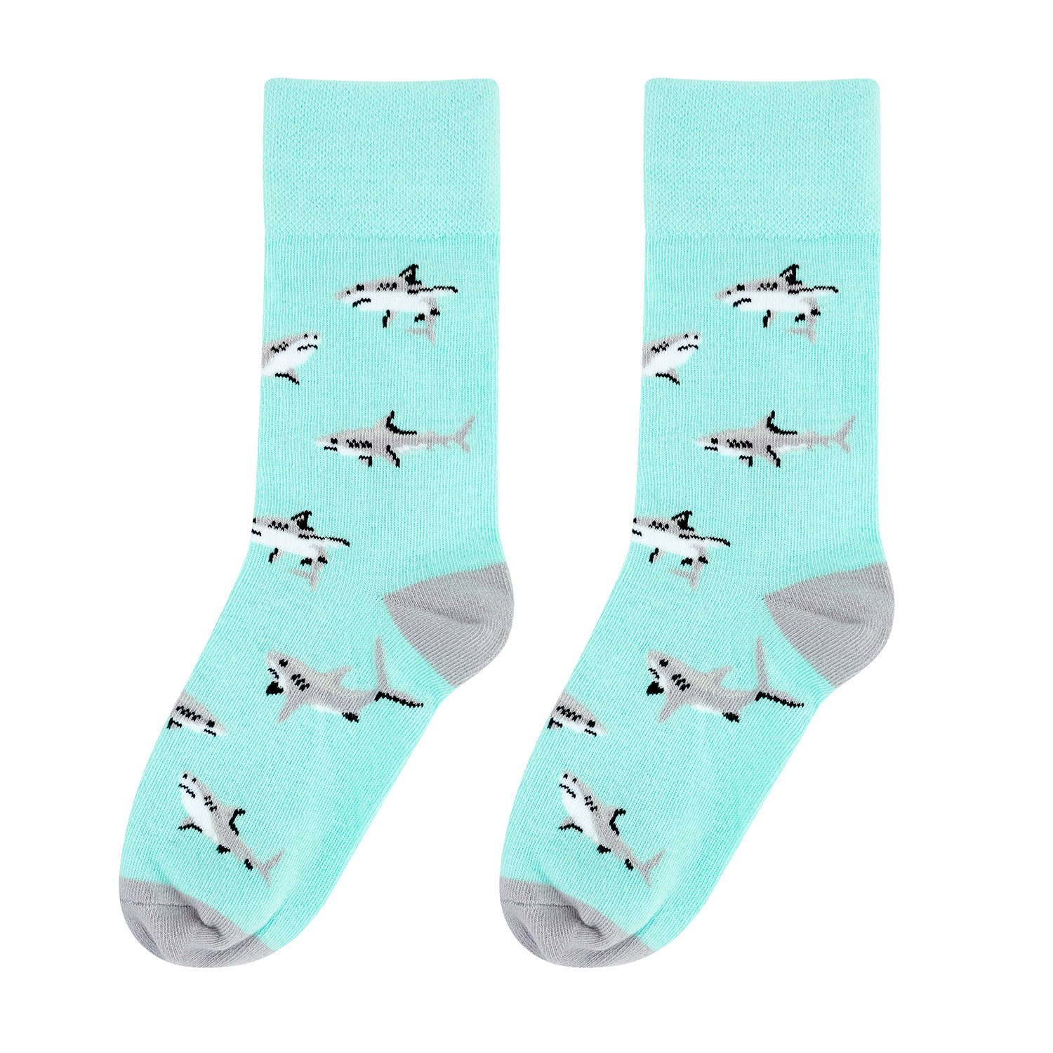 

Носки Kawaii Factory Акулы разноцветные 35-39, Акулы