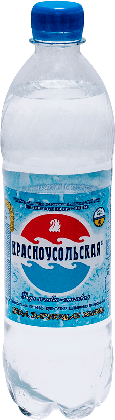 

Вода минеральная Красноусольская газированная 0,6 л