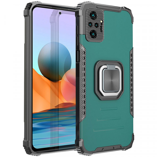 Противоударный чехол Epik Brutal с кольцом для Xiaomi Redmi Note 10 Pro (Max)