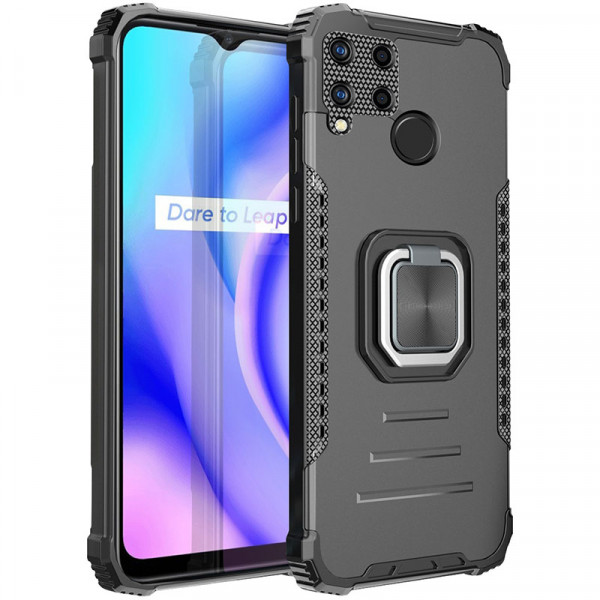 

Противоударный чехол Epik Brutal для Realme C25/C25s/C15, Черный