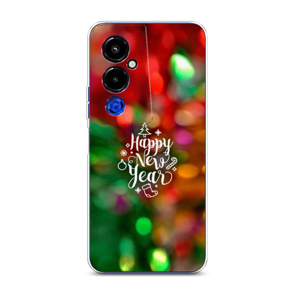 

Чехол для Tecno Pova 4 Pro "Новый Год на елке", Зеленый;красный;желтый, 302650-5