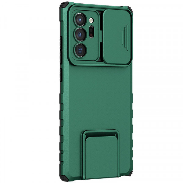 

Противоударный чехол Epik CamShield Holder для Samsung Galaxy Note 20 Ultra, Зеленый