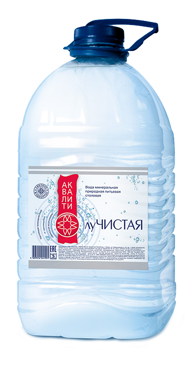 

Вода минеральная луЧИСТАЯ Aquality негазированная столовая 5 л