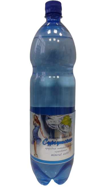 

Вода минеральная Саопин Сургутская газированная 1,5 л