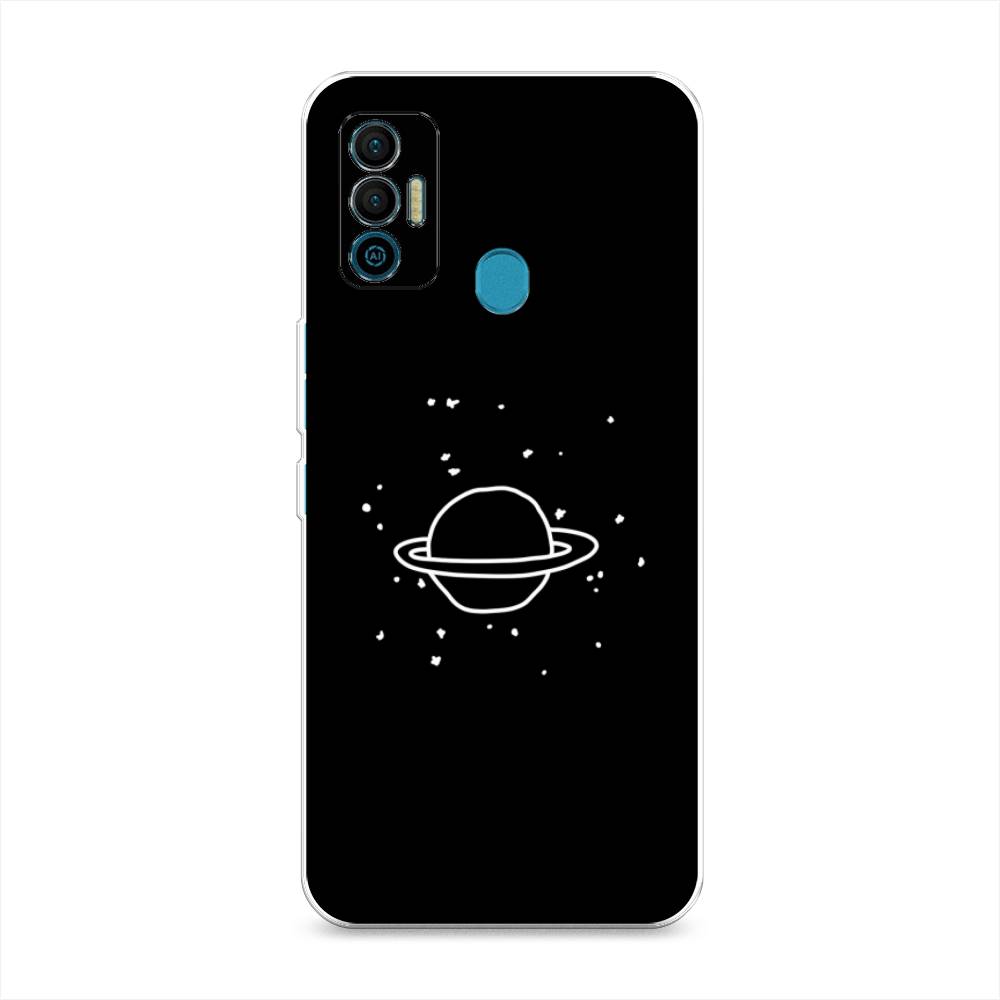 

Чехол Awog на Tecno Spark 7 "Дудл Юпитера", Разноцветный, 301050-4